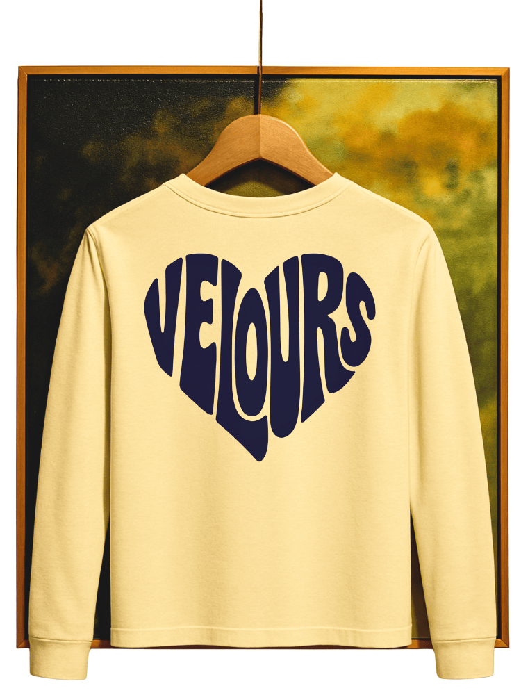 Signature Heart Longsleeve T-shirt | White